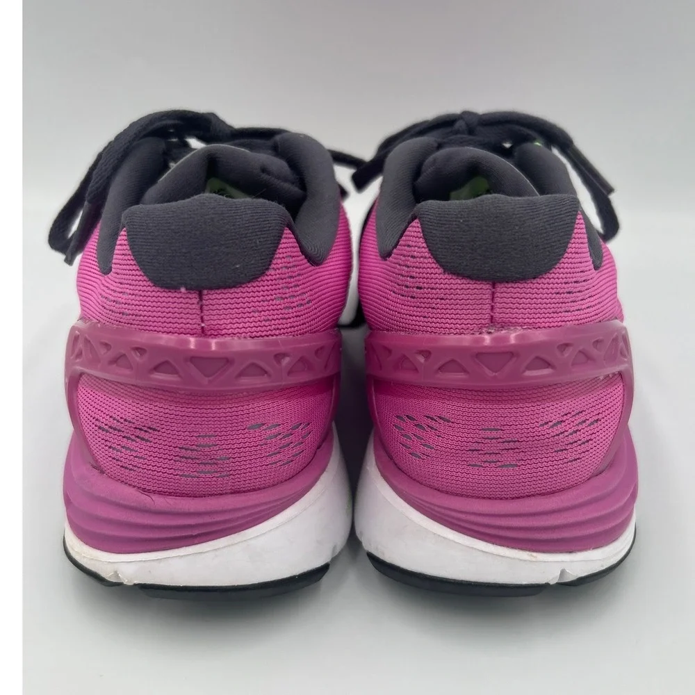 Nike LunarGlide 7 Women's Running Shoes‎ Pink Lime Green 747356-601 Size 6